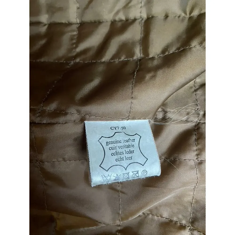 Oiled Leather Jacket Vintage